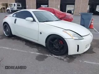 2003 Nissan 350Z Touring with VIN JN1AZ34EX3T008484, listed as a IAAI auction lot 41979820 with 190,222 mi miles. Bid and sale history available at carsss.com. Image 1.