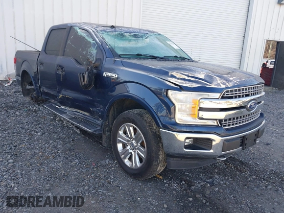 2019 Ford F-150 XL with VIN 1FTEW1E5XKKE45125, listed as a IAAI auction lot 41394300 with 68,136 mi miles. Bid and sale history available at carsss.com. Image 1.
