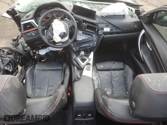 2012 BMW 3 Series 335i with VIN WBA3A9C58CFX59984, listed as a Copart auction lot 43690095 with 73,225 mi miles and Salvage title. Bid and sale history available at DreamBid. Image 8.