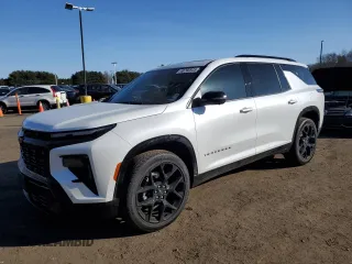 2024 Chevrolet Traverse AWD RS with VIN 1GNEVLKS4RJ187393, listed as a Copart auction lot 48766935 with 10,651 mi miles and Salvage Title. Bid and sale history available at carsss.com. Image 1.