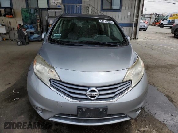 2014 Nissan Note S with VIN 3N1CE2CP6EL394457, listed as a Copart auction lot 54212055 with 83,951 mi miles and Salvage Title. Bid and sale history available at DreamBid. Image 5.