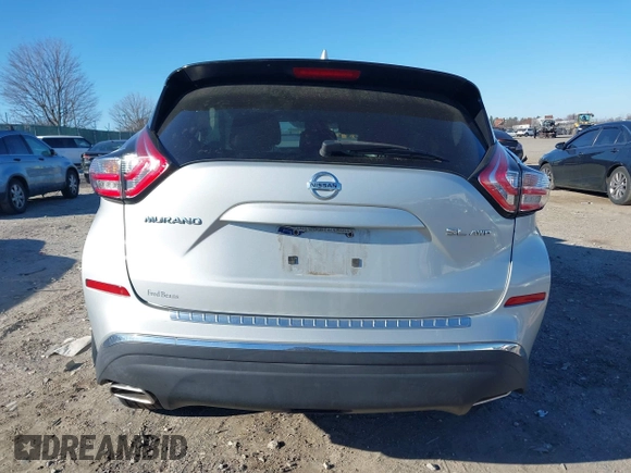 2018 Nissan Murano Platinum with VIN 5N1AZ2MH7JN122649, listed as a IAAI auction lot 41898795 with 58,923 mi miles and . Bid and sale history available at carsss.com. Image 15.