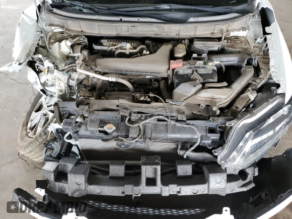 2016 Nissan Rogue SV with VIN KNMAT2MT9GP715596, listed as a Copart auction lot 50808625 with 0 mi miles and Salvage Title. Bid and sale history available at carsss.com. Image 11.