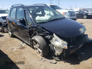 2011 Suzuki SX4 Crossover with VIN JS2YB5A37B6300689, listed as a Copart auction lot 58389434 with 126,802 mi miles and Salvage Title. Bid and sale history available at carsss.com. Image 4.