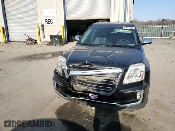 2017 GMC Terrain SLE with VIN 2GKFLTE37H6110881, listed as a Copart auction lot 48664525 with 62,345 mi miles and Salvage Title. Bid and sale history available at carsss.com. Image 12.