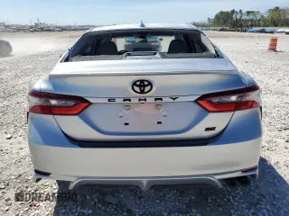 2023 Toyota Camry SE with VIN 4T1G11AK0PU751342, listed as a Copart auction lot 49345515 with 22,887 mi miles and Salvage Title. Bid and sale history available at DreamBid. Image 6.