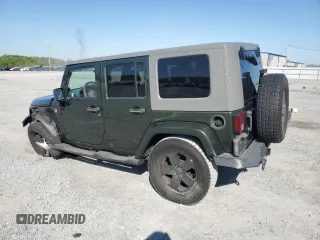 2008 Jeep Wrangler Unlimited Sahara with VIN 1J4GA59148L504608, listed as a Copart auction lot 52400325 with 123,959 mi miles and Salvage Title. Bid and sale history available at carsss.com. Image 2.