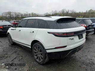 2018 Land Rover Range Rover Velar R-Dynamic HSE with VIN SALYM2RXXJA752022, listed as a Copart auction lot 50808584 with 93,543 mi miles. Bid and sale history available at carsss.com. Image 2.
