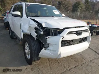 2021 Toyota 4Runner SR5 with VIN JTEEU5JR3M5239888, listed as a IAAI auction lot 41503559 with 154,147 mi miles. Bid and sale history available at carsss.com. Image 6.