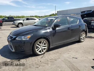 2014 Lexus CT 200h with VIN JTHKD5BH5E2203196, listed as a Copart auction lot 54337745 with 89,595 mi miles and Salvage Title. Bid and sale history available at DreamBid. Image 1.
