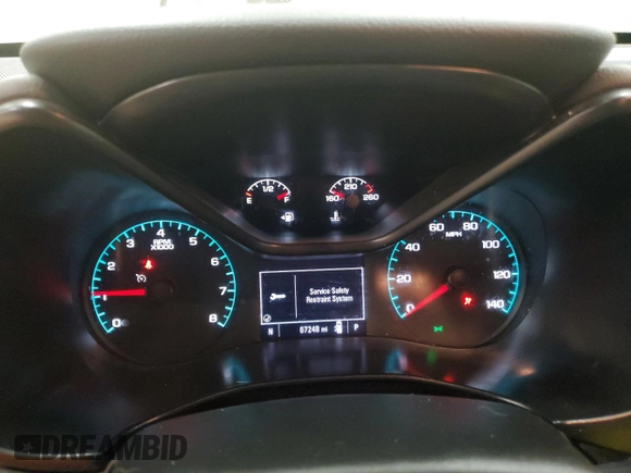 2021 Chevrolet Colorado 4WD Work Truck with VIN 1GCHTBEN1M1146191, listed as a Copart auction lot 71677954 with 67,248 mi miles and Salvage Title. Bid and sale history available at carsss.com. Image 9.