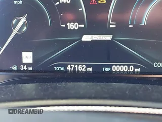 2019 BMW 5 Series 530e iPerformance with VIN WBAJA9C51KB391855, listed as a IAAI auction lot 41429622 with 47,162 mi miles. Bid and sale history available at carsss.com. Image 15.