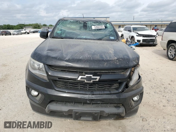 2018 Chevrolet Colorado 2WD Work Truck with VIN 1GCGSBEN4J1231620, listed as a Copart auction lot 53663365 with 99,282 mi miles and Salvage title. Bid and sale history available at DreamBid. Image 5.