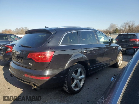 2014 Audi Q7 3.0T S line Prestige with VIN WA1DGAFE4ED001894, listed as a Copart auction lot 84680814 with 155,944 mi miles and Salvage Title. Bid and sale history available at carsss.com. Image 3.