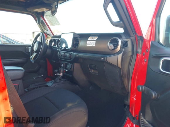 2020 Jeep Wrangler Unlimited Sport S с VIN 1C4HJXDG2LW341045, выставлен на аукционе IAAI как лот 41208571 с пробегом 121 244 миль миль и . История ставок и продаж доступна на DreamBid. Изображение 5.
