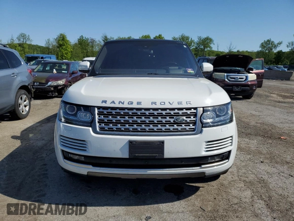 2016 Land Rover Range Rover HSE with VIN SALGS2PF7GA292841, listed as a Copart auction lot 56455605 with 71,932 mi miles and Salvage title. Bid and sale history available at DreamBid. Image 5.
