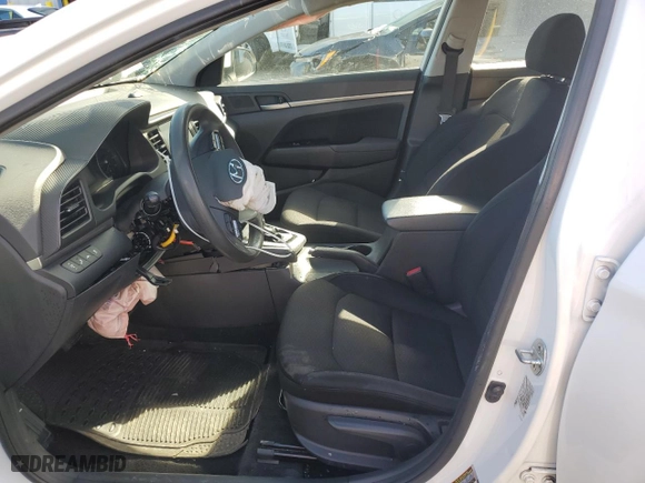 2020 Hyundai Elantra SEL with VIN 5NPD84LFXLH546149, listed as a Copart auction lot 44609215 with 253,028 mi miles and Salvage Title. Bid and sale history available at carsss.com. Image 7.