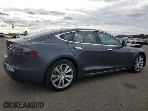2017 Tesla Model S 60 with VIN 5YJSA1E14HF195384, listed as a Copart auction lot 78435364 with 49,736 mi miles and Salvage title. Bid and sale history available at DreamBid. Image 3.
