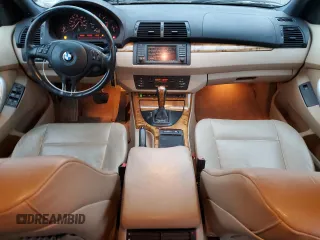 2003 BMW X5 3.0i with VIN 5UXFA53563LV93490, listed as a Copart auction lot 81846624 with 254,679 mi miles and Salvage Title. Bid and sale history available at carsss.com. Image 8.