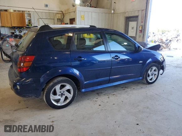 2008 Pontiac Vibe with VIN 5Y2SL65848Z408333, listed as a Copart auction lot 73057654 with 144,124 mi miles and Salvage Title. Bid and sale history available at carsss.com. Image 3.