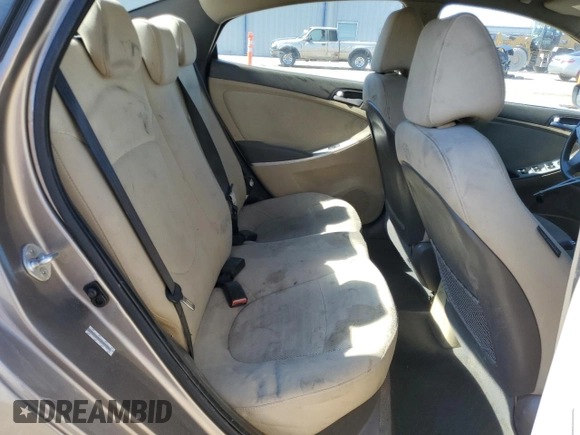 2014 Hyundai Accent GLS z VIN KMHCT4AE5EU623745, wystawiony jako Copart lot #47214905 z przebiegiem Nie podano mil oraz Szkoda całkowita • Salvage title. Historia ofert i sprzedaży dostępna na DreamBid. Obrazek 10.