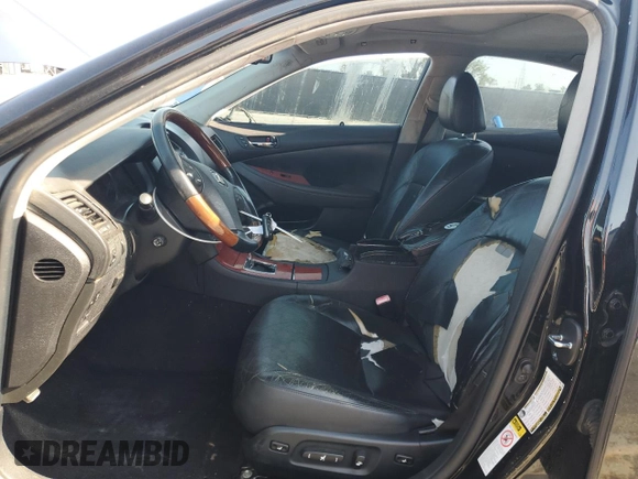 2008 Lexus ES with VIN JTHBJ46G082197770, listed as a Copart auction lot 53047745 with 141,119 mi miles and Salvage Title. Bid and sale history available at carsss.com. Image 7.
