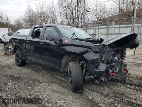 2023 Chevrolet Silverado 1500 LT Trail Boss with VIN 3GCUDFED4PG140806, listed as a Copart auction lot 43204895 with Not Provided miles and Salvage Title. Bid and sale history available at DreamBid. Image 4.