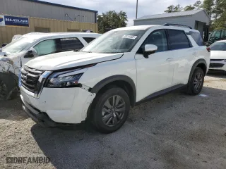 2024 Nissan Pathfinder SV with VIN 5N1DR3BA5RC297501, listed as a Copart auction lot 84883514 with 3,451 mi miles and Clean Title. Bid and sale history available at carsss.com. Image 1.