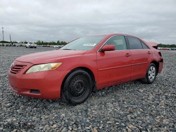 2007 Toyota Camry CE with VIN 4T1BE46KX7U084806, listed as a Copart auction lot 52292395 with 250,424 mi miles and Salvage Title. Bid and sale history available at carsss.com. Image 1.