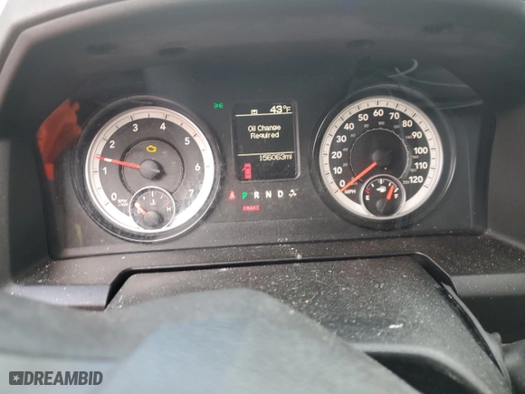 2014 Ram 2500 Tradesman with VIN 3C6TR5CTXEG318837, listed as a Copart auction lot 48057355 with 156,063 mi miles and Salvage Title. Bid and sale history available at carsss.com. Image 9.
