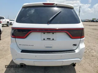 2015 Dodge Durango R/T with VIN 1C4SDHCT9FC916636, listed as a Copart auction lot 61754135 with 201,678 mi miles and Salvage title. Bid and sale history available at DreamBid. Image 6.