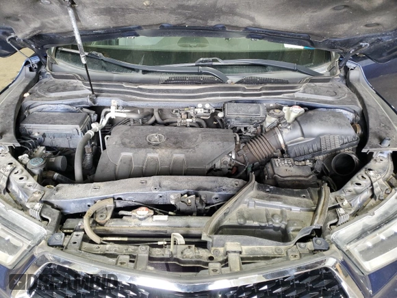 2018 Acura MDX Sport Hybrid w/Technology Pkg with VIN 5J8YD7H55JL000478, listed as a Copart auction lot 80960964 with 0 mi miles and Salvage Title. Bid and sale history available at carsss.com. Image 12.
