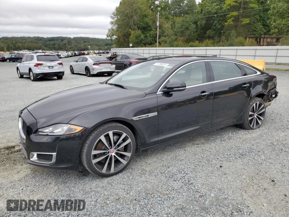 2019 Jaguar XJ Portfolio with VIN SAJWA2G77K8W17956, listed as a Copart auction lot 71780024 with 41,462 mi miles and Salvage Title. Bid and sale history available at DreamBid. Image 1.