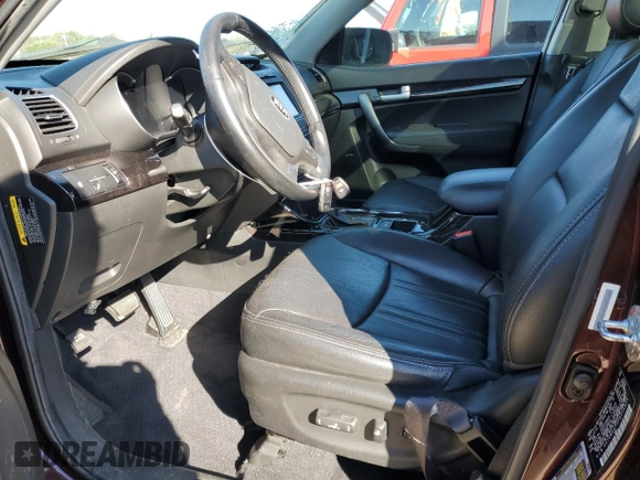 2015 Kia Sorento SX with VIN 5XYKW4A73FG574329, listed as a Copart auction lot 45557995 with 176,384 mi miles and Salvage Title. Bid and sale history available at carsss.com. Image 7.