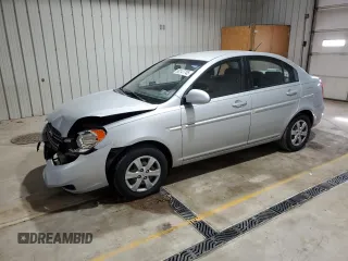 2008 Hyundai Accent GLS with VIN KMHCN46C98U238226, listed as a Copart auction lot 50147745 with 127,727 mi miles and Salvage Title. Bid and sale history available at carsss.com. Image 1.