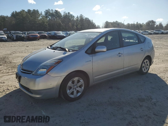 2007 Toyota Prius with VIN JTDKB20U577579621, listed as a Copart auction lot 50984815 with 104,733 mi miles and Salvage Title. Bid and sale history available at carsss.com. Image 1.
