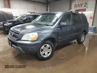 2005 Honda Pilot EX with VIN 5FNYF18445B023353, listed as a Copart auction lot 52409725 with 151,078 mi miles and Salvage Title. Bid and sale history available at DreamBid. Image 1.