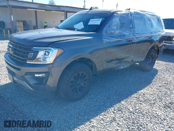 2021 Ford Expedition XLT with VIN 1FMJU1HT8MEA75501, listed as a IAAI auction lot 41212610 with 32,322 mi miles and . Bid and sale history available at DreamBid. Image 2.