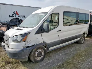 2018 Ford Transit Passenger XL z VIN 1FBAX2CM6JKA67593, wystawiony jako Copart lot #54932145 z przebiegiem 27 491 mil mil oraz Szkody całkowita. Historia ofert i sprzedaży dostępna na DreamBid. Obrazek 1.