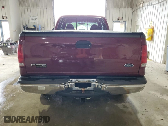 1999 Ford F-250 XL z VIN 1FTNX21S1XEE70080, wystawiony jako Copart lot #64430235 z przebiegiem 58 191 mil mil oraz Szkoda całkowita • Salvage title. Historia ofert i sprzedaży dostępna na DreamBid. Obrazek 6.