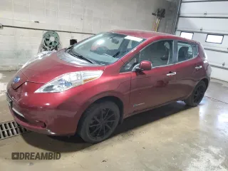 2016 Nissan LEAF S z VIN 1N4BZ0CP1GC305528, wystawiony jako Copart lot #58667635 z przebiegiem 51 299 mil mil oraz Czysty tytuł • Clean title. Historia ofert i sprzedaży dostępna na DreamBid. Obrazek 1.