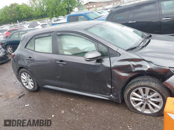 2023 Toyota Corolla Hatchback SE with VIN JTND4MBE2P3208889, listed as a IAAI auction lot 42128896 with 17,361 mi miles. Bid and sale history available at carsss.com. Image 13.