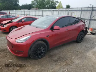 2024 Tesla Model Y Long Range с VIN 7SAYGDEE6RF043608, выставлен на аукционе Copart как лот 60641535 с пробегом Не указан миль и Списание • Salvage title. История ставок и продаж доступна на DreamBid. Изображение 1.