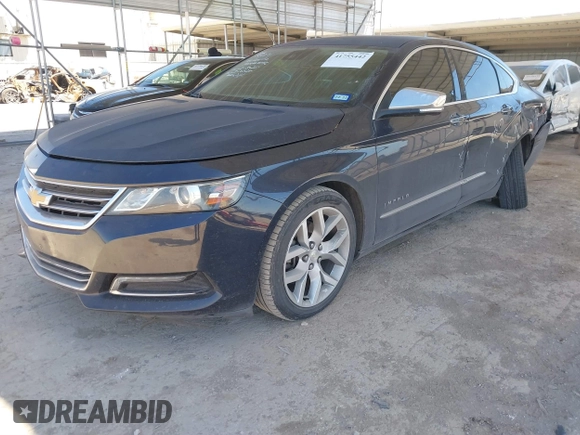 2017 Chevrolet Impala Premier with VIN 1G1145S36HU138636, listed as a IAAI auction lot 41755442 with 157,488 mi miles and . Bid and sale history available at DreamBid. Image 2.