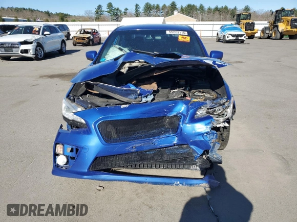 2017 Subaru WRX z VIN JF1VA1B66H9837360, wystawiony jako Copart lot #55223115 z przebiegiem Nie podano mil oraz Szkoda całkowita • Salvage title. Historia ofert i sprzedaży dostępna na DreamBid. Obrazek 5.