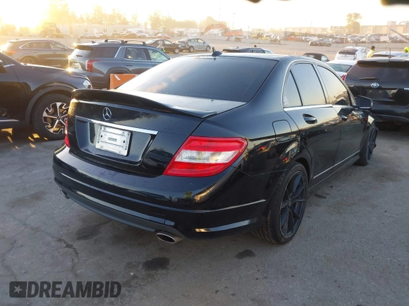 2010 Mercedes-Benz C-Class C 300 Sport with VIN WDDGF5EB4AF368531, listed as a IAAI auction lot 41739749 with 129,437 mi miles. Bid and sale history available at carsss.com. Image 4.