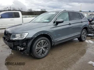 2019 Volkswagen Tiguan SE with VIN 3VV2B7AX6KM021492, listed as a Copart auction lot 86625874 with 50,397 mi miles and Salvage Title. Bid and sale history available at DreamBid. Image 1.
