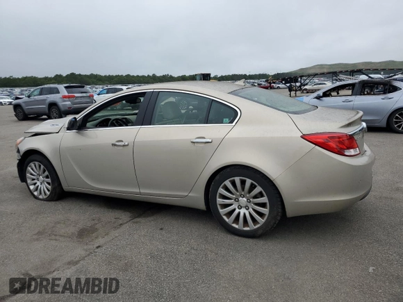 2012 Buick Regal Premium 1 with VIN 2G4GS5EK8C9184514, listed as a Copart auction lot 61380945 with 111,676 mi miles and Salvage title. Bid and sale history available at DreamBid. Image 2.