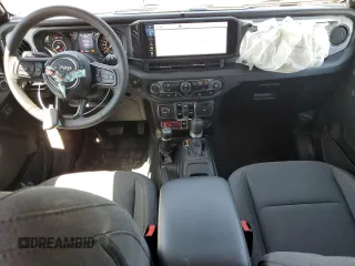 2024 Jeep Wrangler Willys with VIN 1C4PJXDG2RW300449, listed as a Copart auction lot 54367845 with 345 mi miles and Salvage title. Bid and sale history available at DreamBid. Image 8.