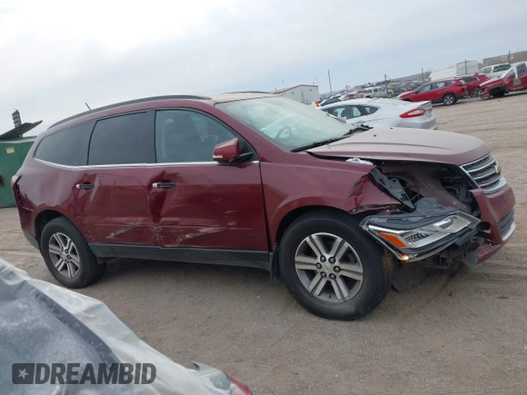 2015 Chevrolet Traverse LT with VIN 1GNKVHKD6FJ191913, listed as a IAAI auction lot 41524150 with 148,066 mi miles and . Bid and sale history available at DreamBid. Image 14.